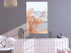 Kunstdruck auf Leinwand 'Sophisticated Twigs Vertical'