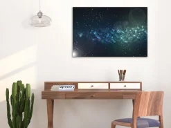 Kunstdruck auf Leinwand 'Space Wide'