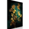 Kunstdruck auf Leinwand 'Spreading Glow Vertical'