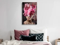 Kunstdruck auf Leinwand 'Spring Awakening Vertical'