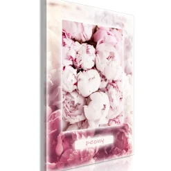 Kunstdruck auf Leinwand 'Spring Delicacy Vertical'