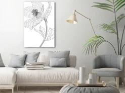 Kunstdruck auf Leinwand 'Spring Sketch Vertical'