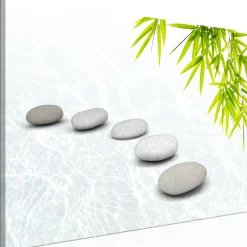 Kunstdruck auf Leinwand 'Stone Peace Wide'