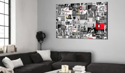 Kunstdruck auf Leinwand 'Street Art: Banksy'