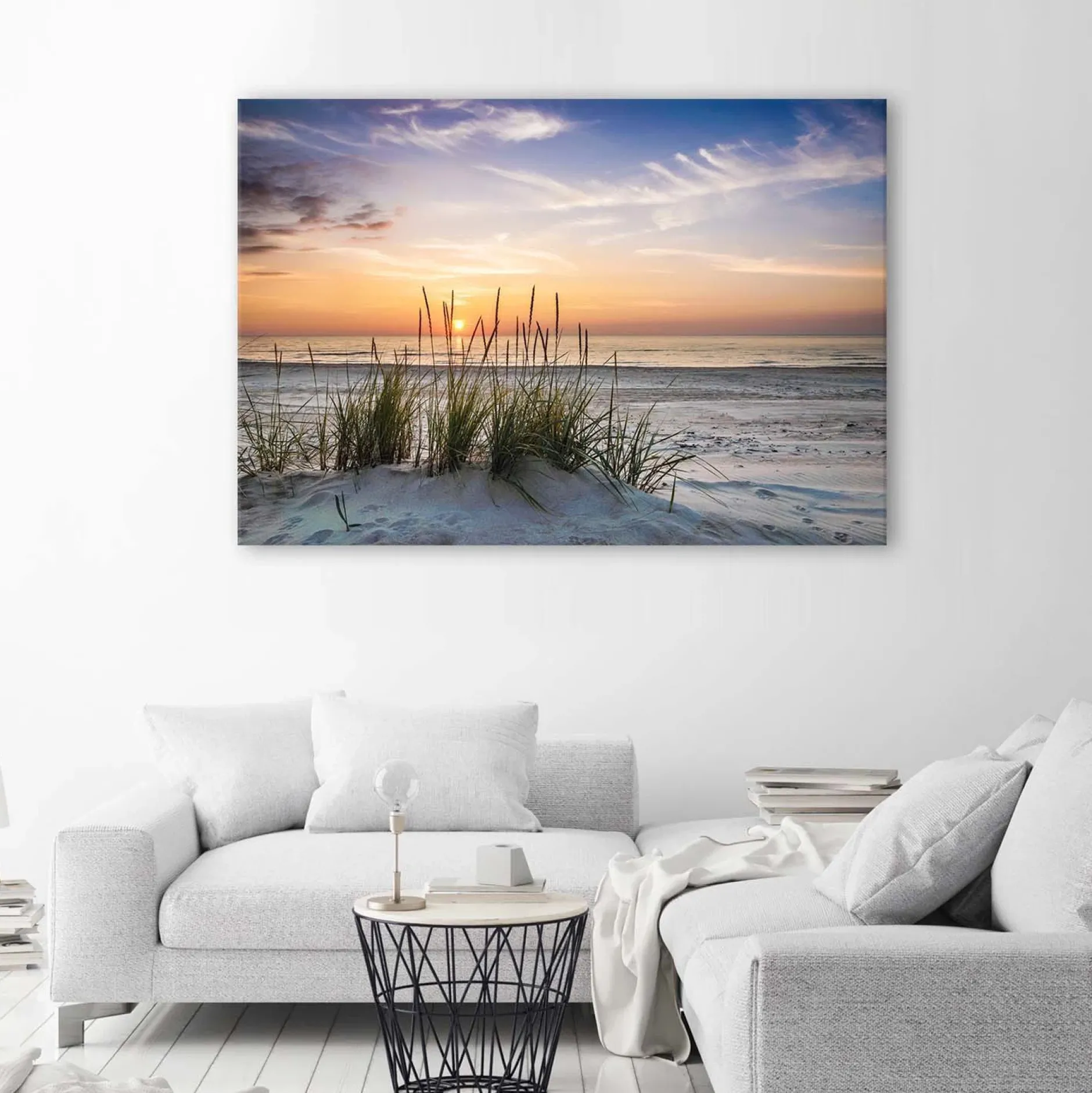 Kunstdruck auf Leinwand 'Sunset Hue'