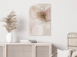 Kunstdruck auf Leinwand 'Tangled in Dreams Vertical'