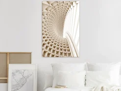 Kunstdruck auf Leinwand 'Telemark Vertical'