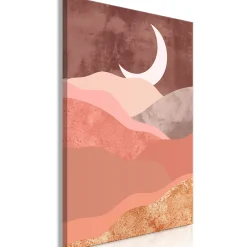 Kunstdruck auf Leinwand 'Terracotta Landscape Vertical'