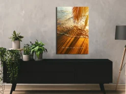 Kunstdruck auf Leinwand 'The Best Is Yet To Come Vertical'
