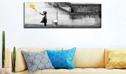 Kunstdruck auf Leinwand 'There is Always Hope Narrow Yellow'