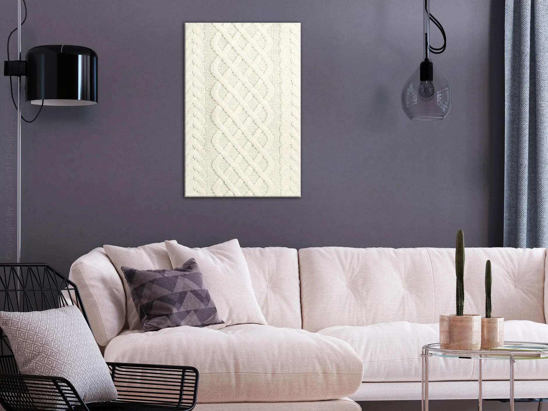 Kunstdruck auf Leinwand 'Time For Autumn Vertical'