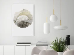 Kunstdruck auf Leinwand 'Trace Vertical'