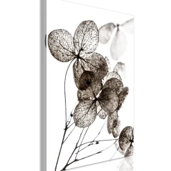 Kunstdruck auf Leinwand 'Transparent Clover Vertical'