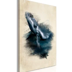 Kunstdruck auf Leinwand 'Underwater Adventure Vertical'