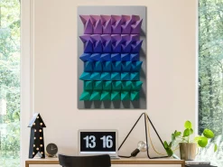Kunstdruck auf Leinwand 'Uniform Motion Vertical'