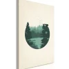 Kunstdruck auf Leinwand 'View of the Hills Vertical'