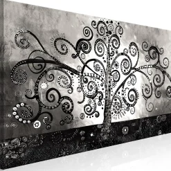 Kunstdruck auf Leinwand 'Winding Paths of Nature Narrow'