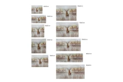 Kunstdruck 'Auge in Auge'