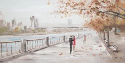 Kunstdruck 'Autumn Walk'