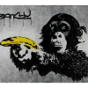Kunstdruck 'Banksy's Banana Joy'