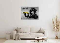 Kunstdruck 'Banksy's Banana Joy'