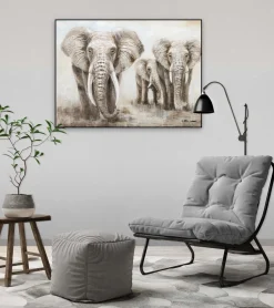 Kunstdruck 'Big Family'