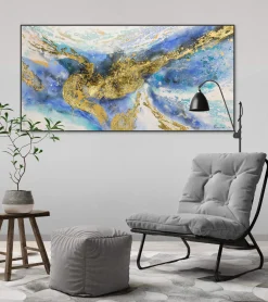 Kunstdruck 'Blaue Ewigkeit'
