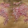 Kunstdruck 'Blühende Welt'