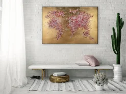 Kunstdruck 'Blühende Welt'
