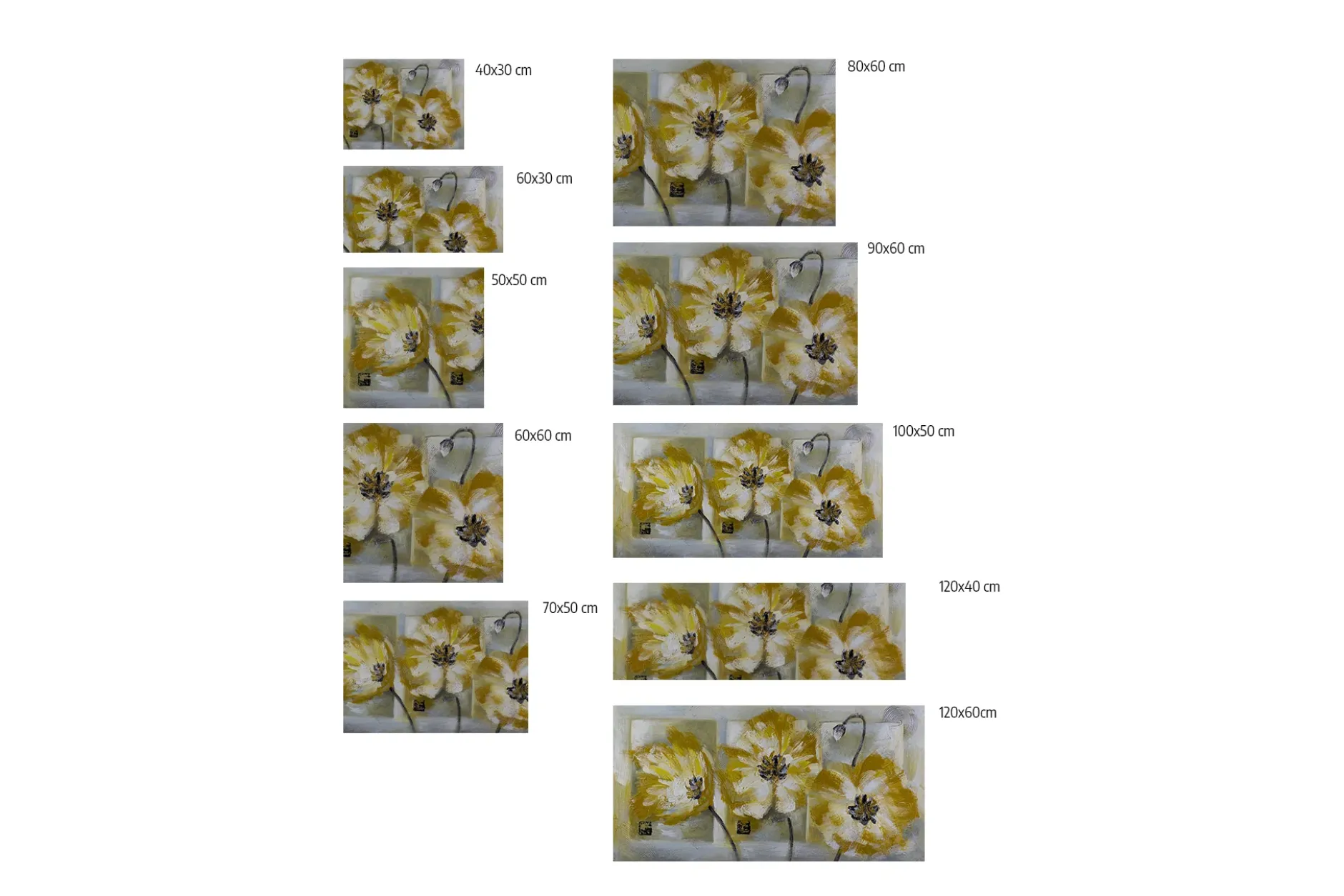 Kunstdruck 'Blumenkinder'