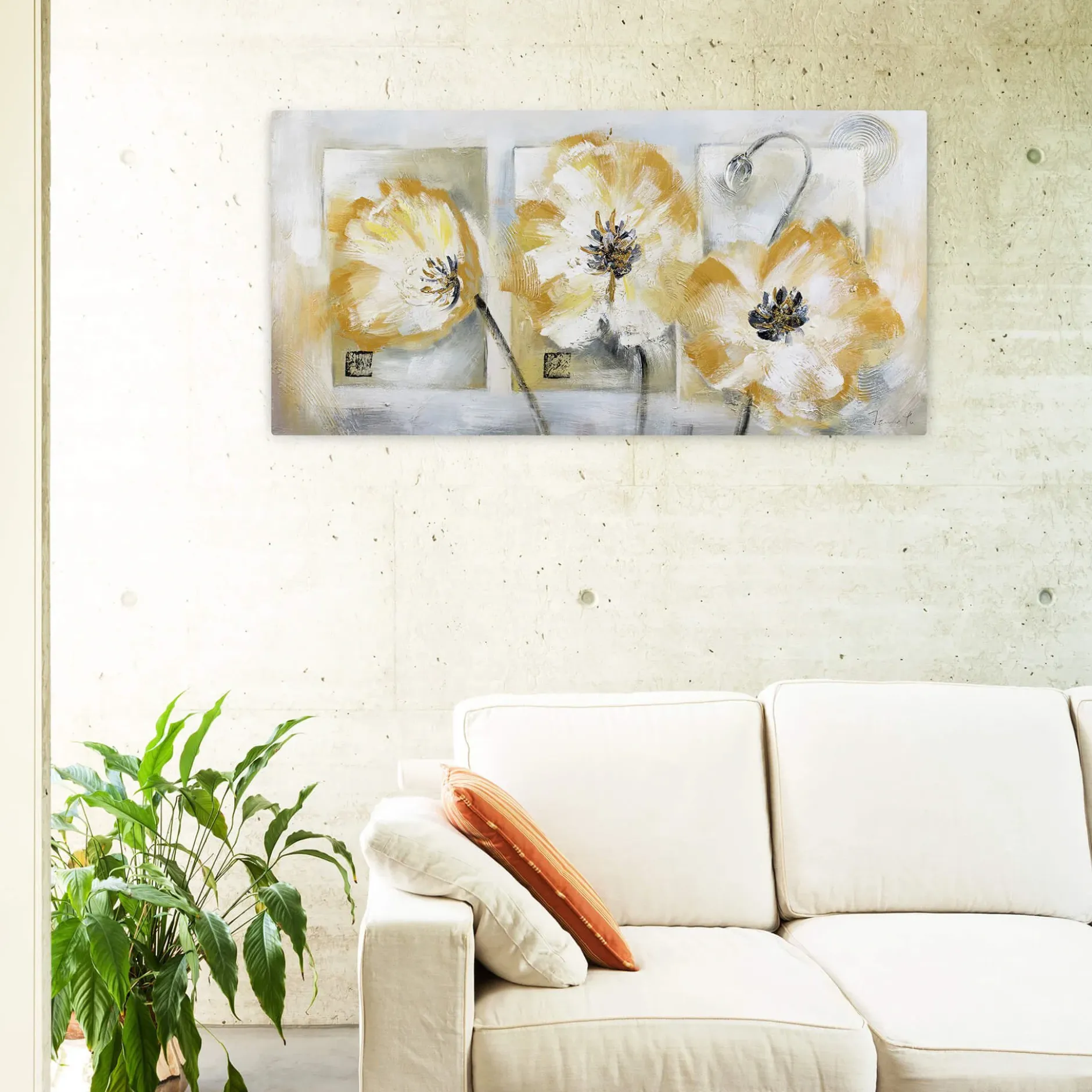 Kunstdruck 'Blumenkinder'