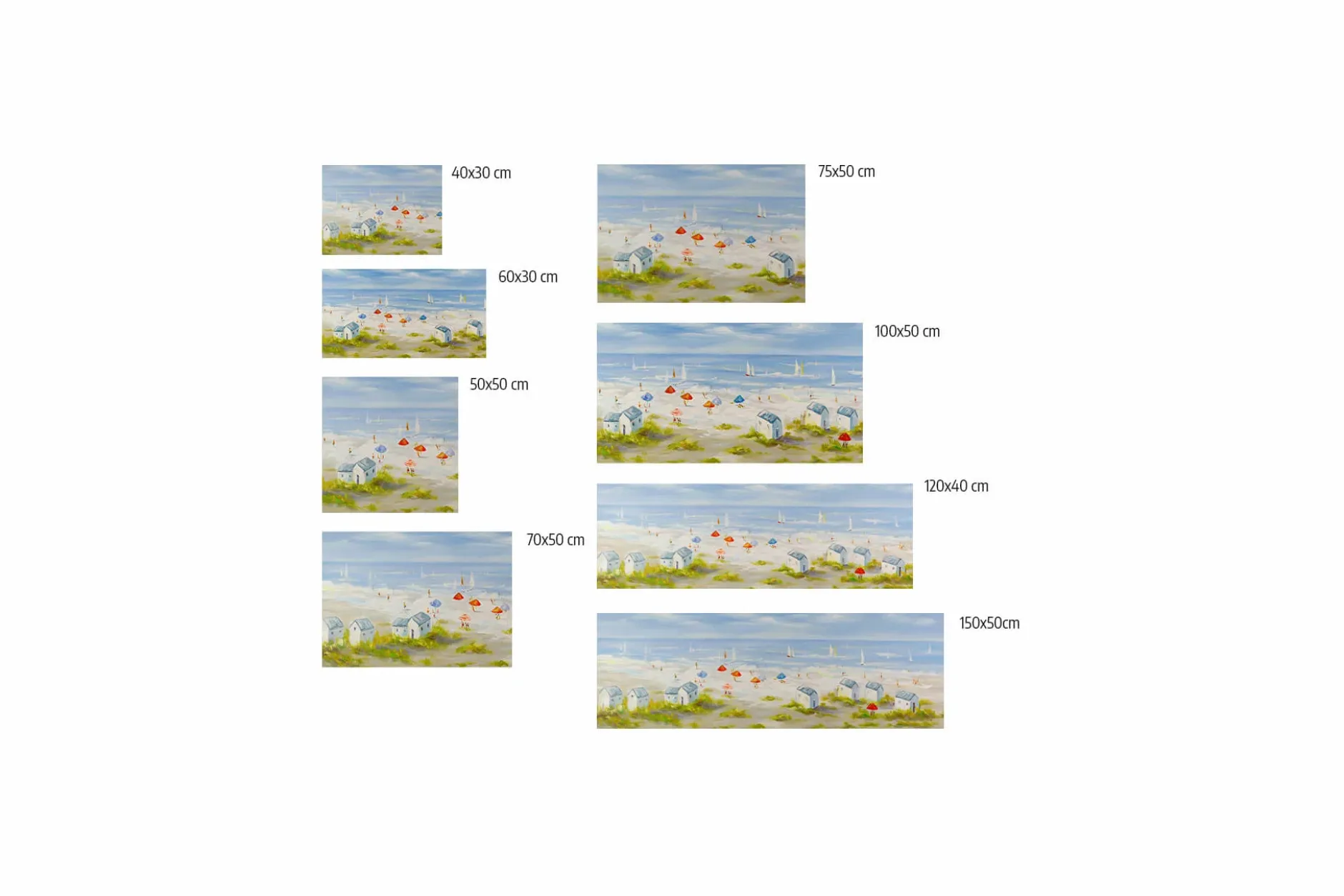 Kunstdruck 'Brise der Nordseeluft'