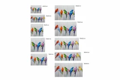 Kunstdruck 'Bunte Freundschaft'