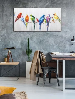 Kunstdruck 'Bunte Freundschaft'