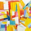 Kunstdruck 'Bunte Illusion'