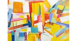 Kunstdruck 'Bunte Illusion'