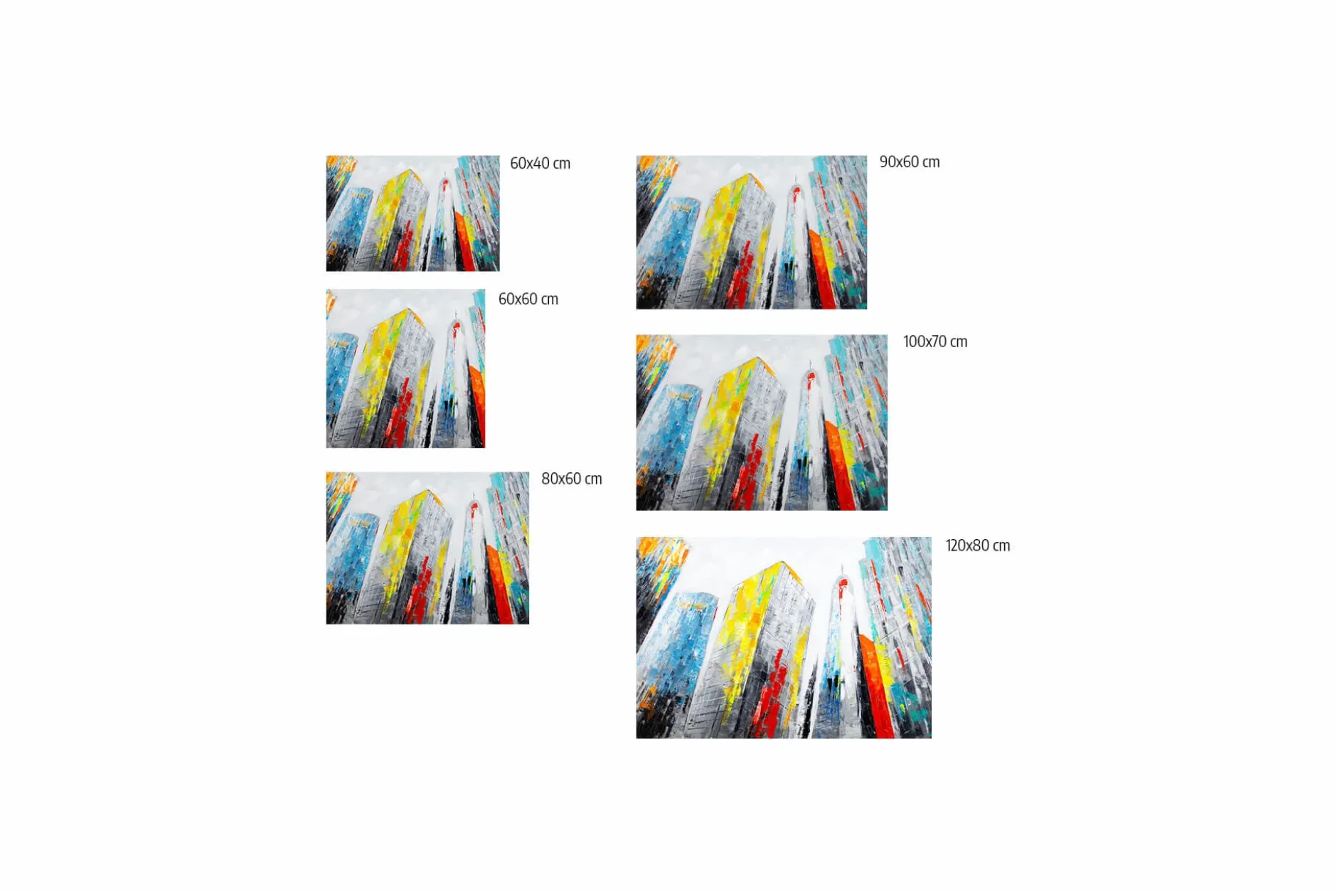 Kunstdruck 'City of Giants'