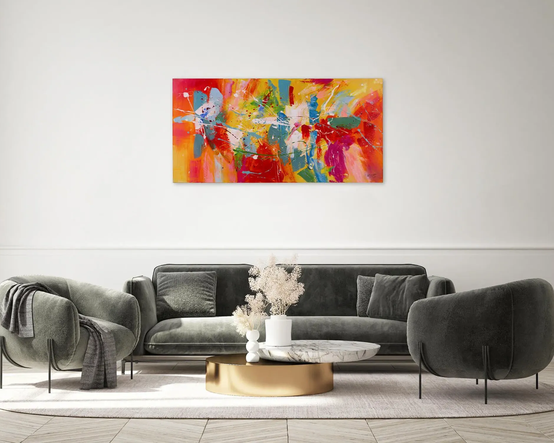 Kunstdruck 'Colourful Life'