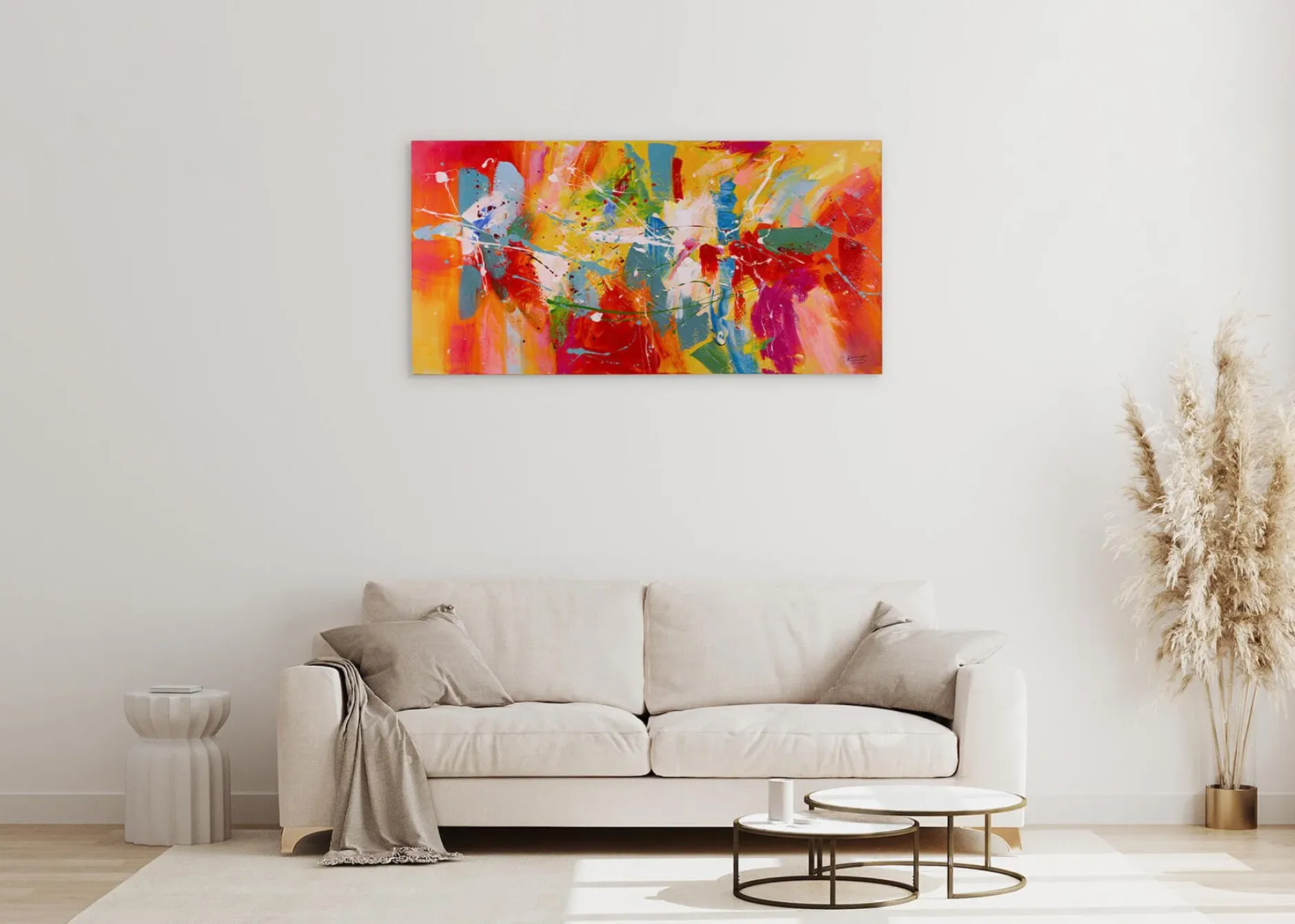 Kunstdruck 'Colourful Life'