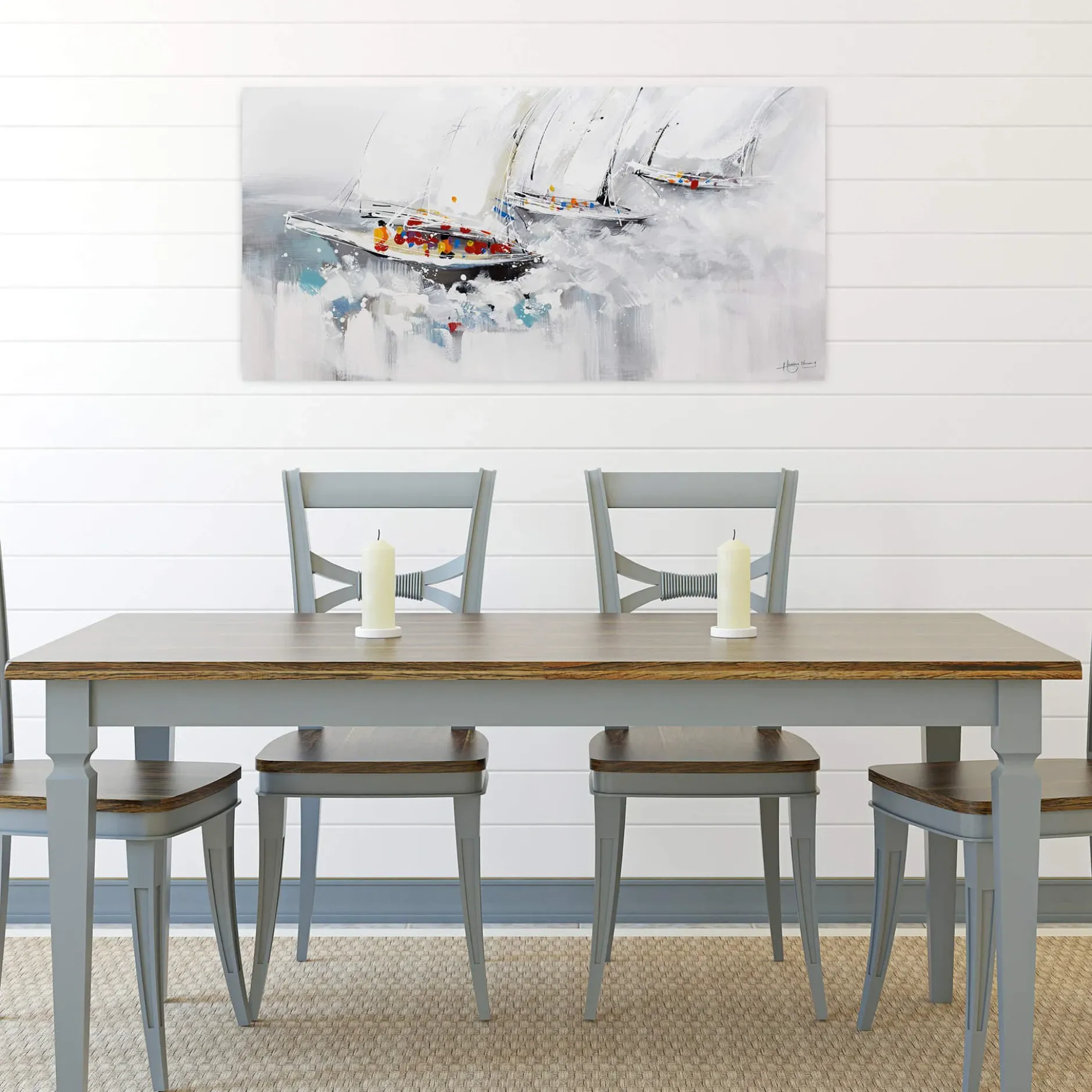 Kunstdruck 'Endspurt'