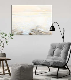 Kunstdruck 'Erwachendes Meer'