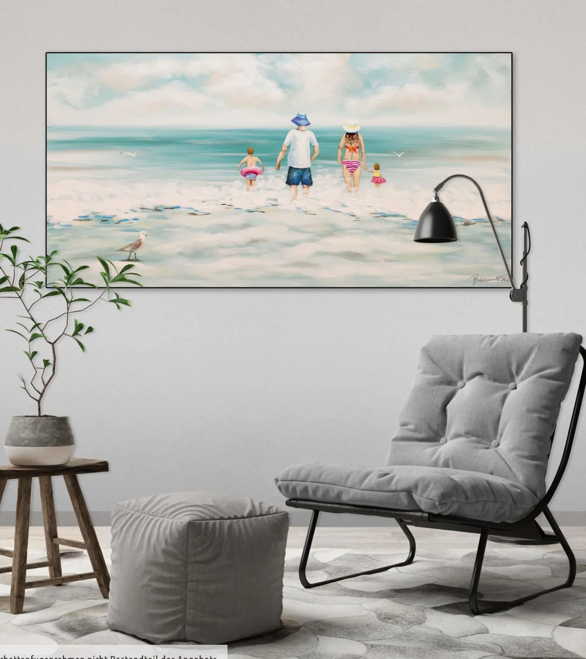 Kunstdruck 'Familienzeit'