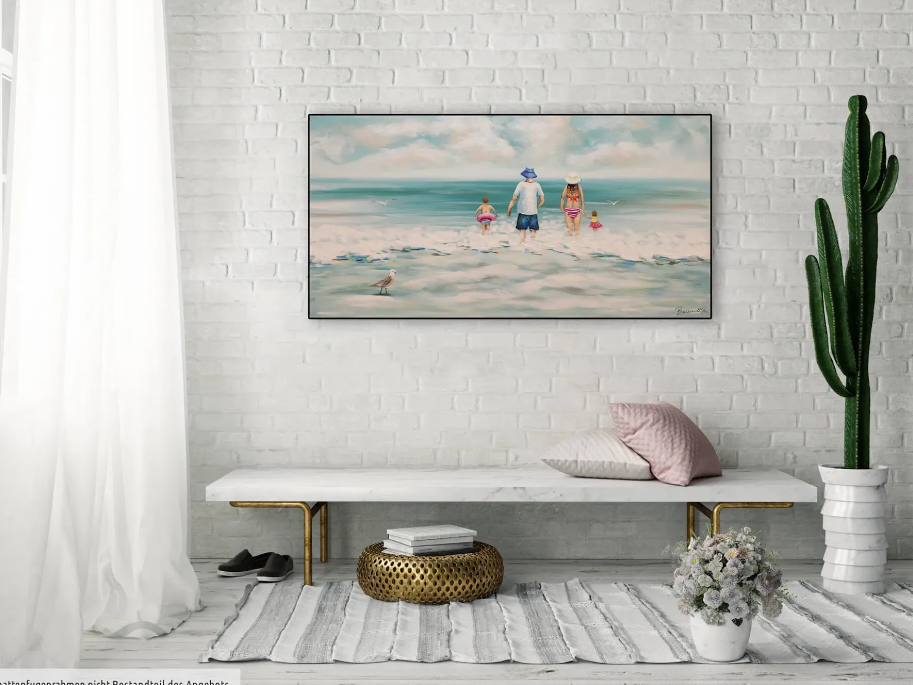 Kunstdruck 'Familienzeit'