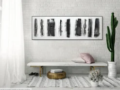 Kunstdruck 'Fährten im Schnee'