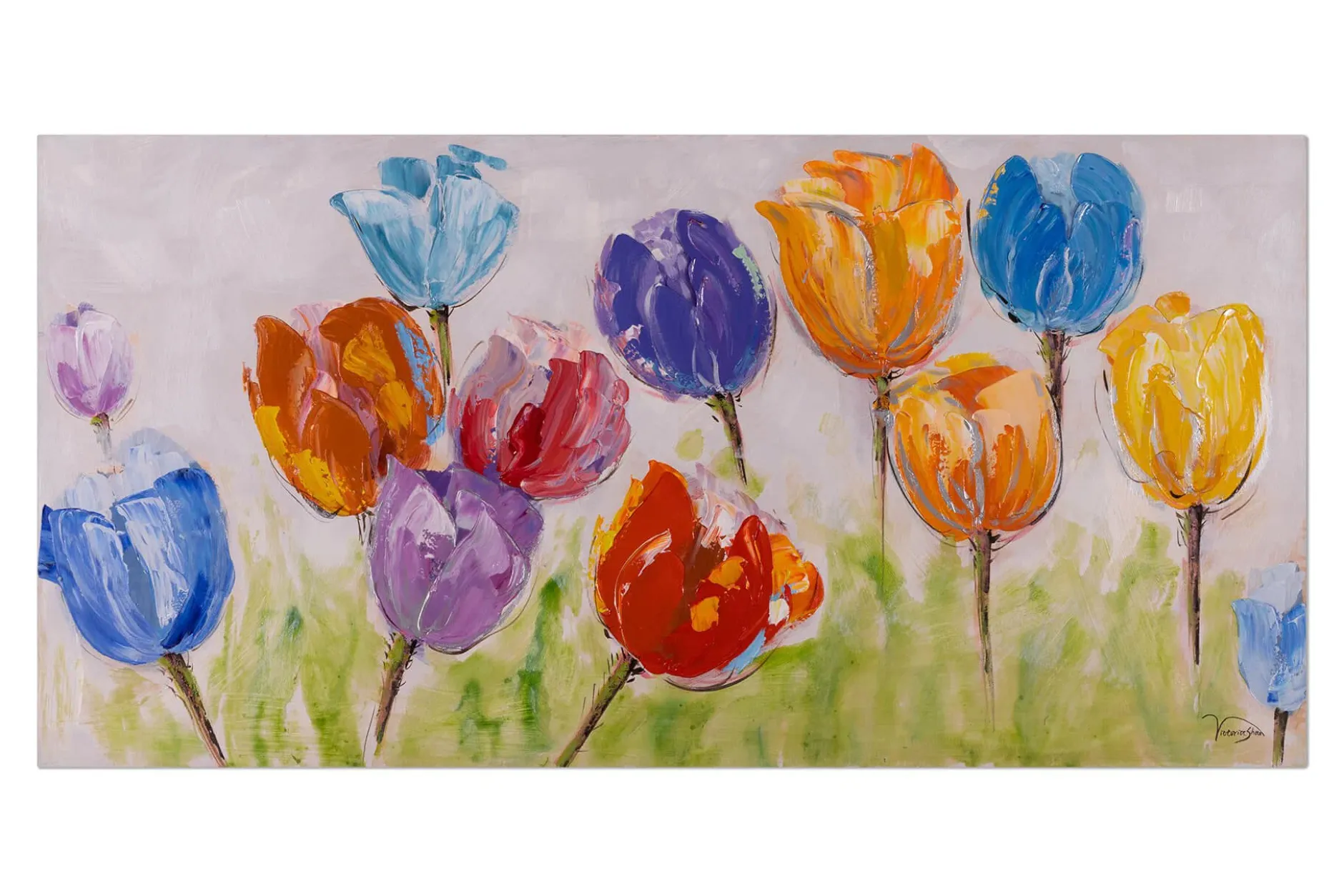 Kunstdruck 'Flowers of Joy'