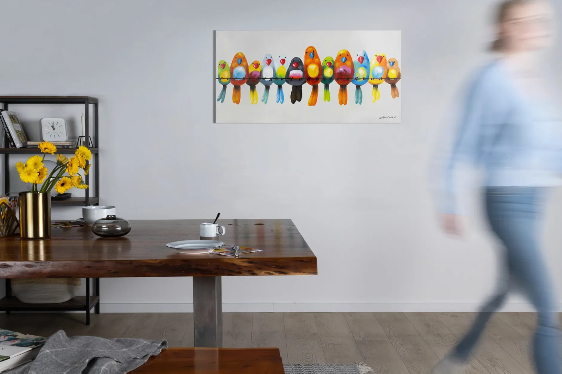 Kunstdruck 'Freunde fürs Leben'