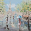 Kunstdruck 'Frühling in Paris'