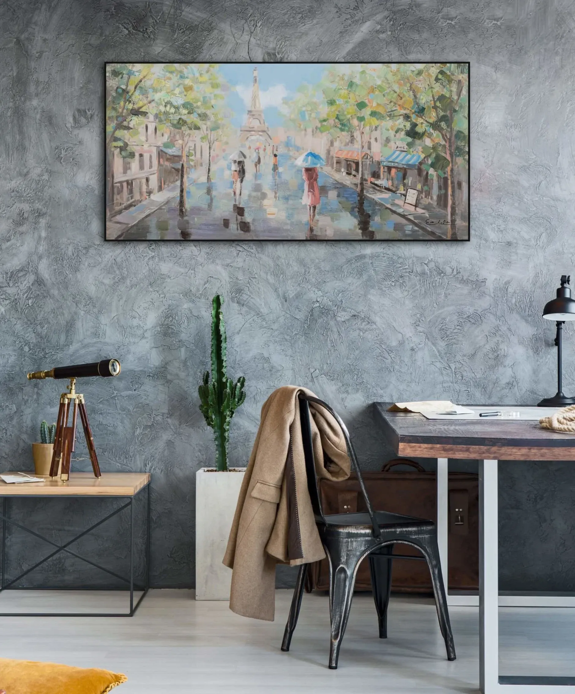 Kunstdruck 'Frühling in Paris'