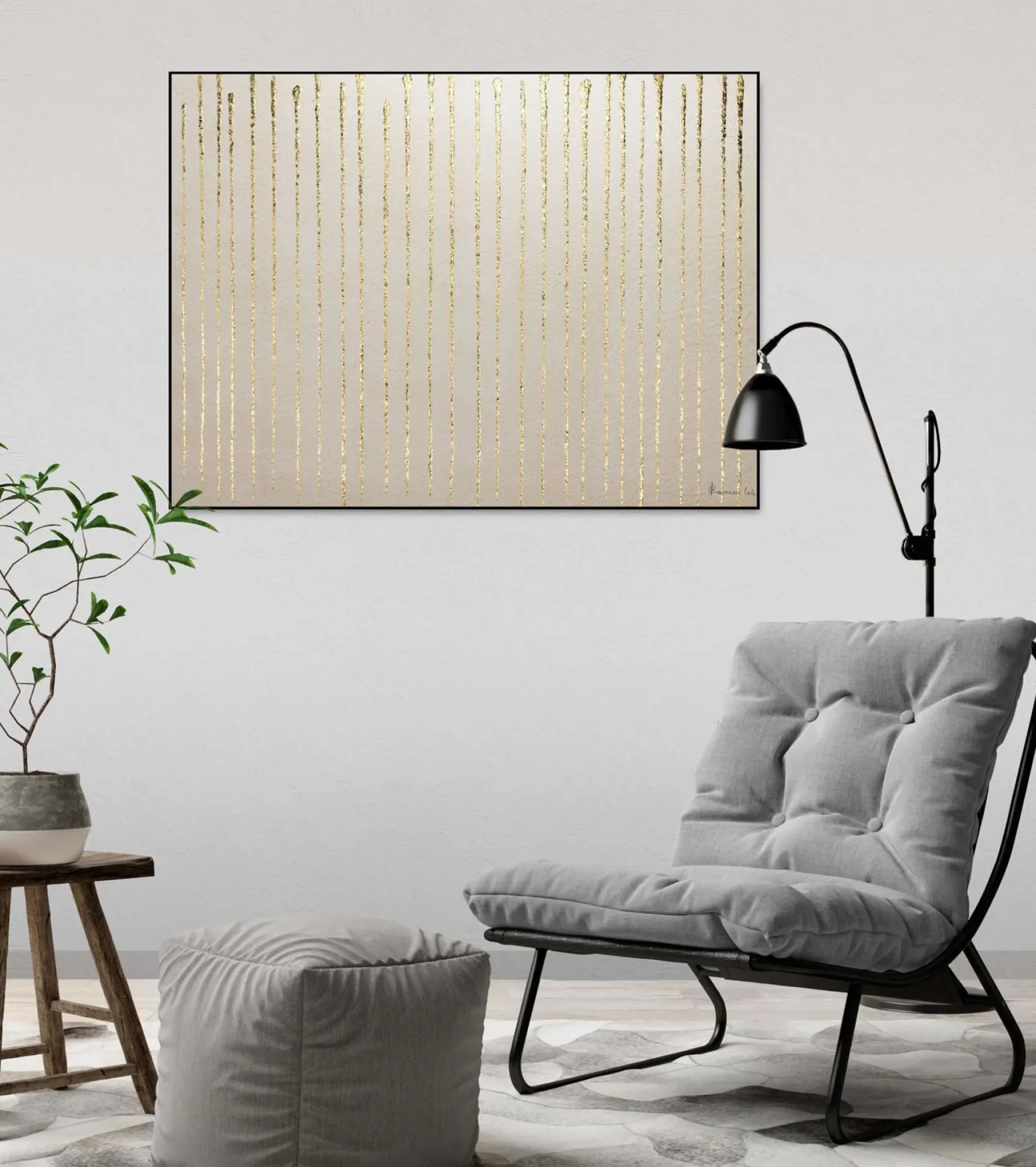 Kunstdruck 'Goldenes Gefängnis'