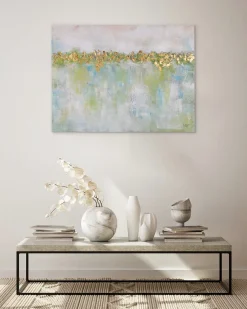 Kunstdruck 'Idyllic Waterlilies'